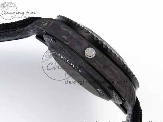 Black Strap Dweller on Dial A2824 DIWF Edition Nylon 43mm Black Best Carbon Sea 0411